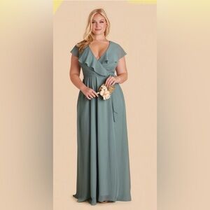 Birdy Grey Jackson Dress - Chiffon Sea Glass